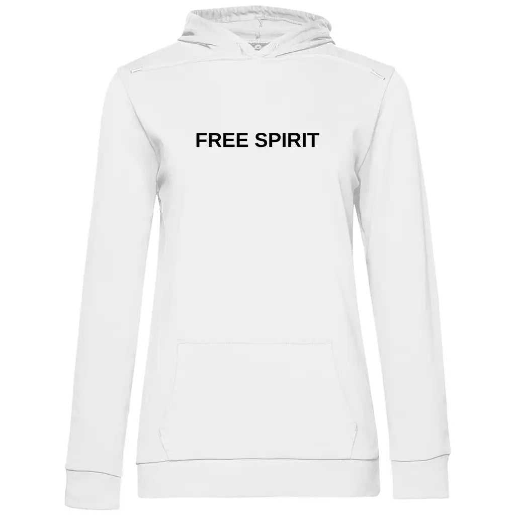 FREE SPIRIT Damen Hoodie: Eleganz & Komfort - White / XS
